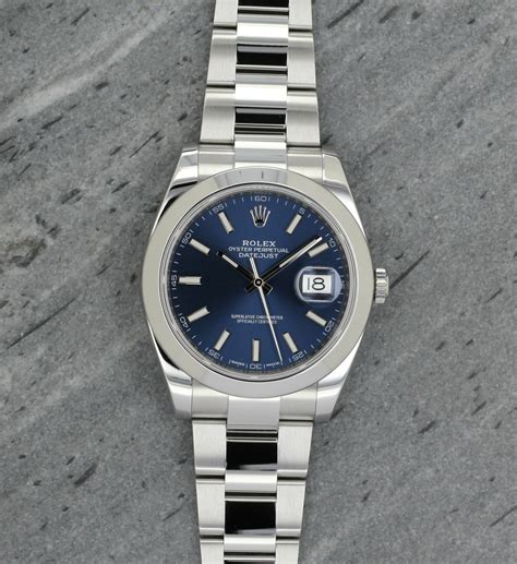 rolex datejust fond bleu|rolex datejust style.